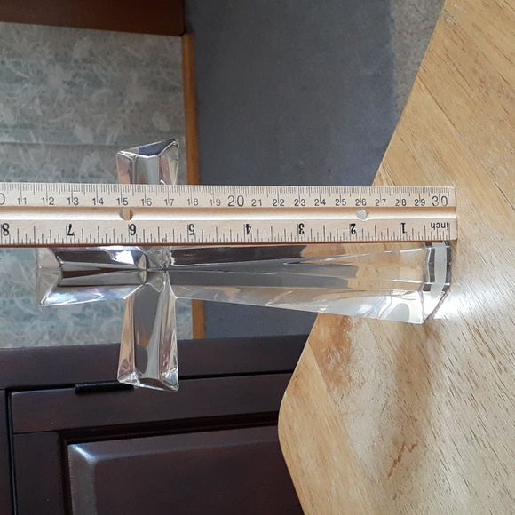 Fine Bohemian Clear Crystal Cross MM116 - Picture 8 of 13